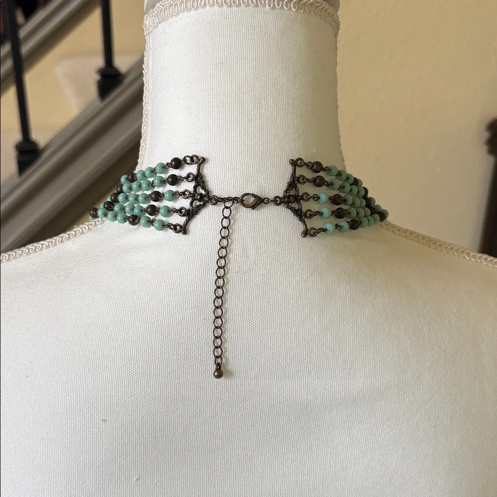 Arden B Five layered beaded necklace - Picture 2 of 7